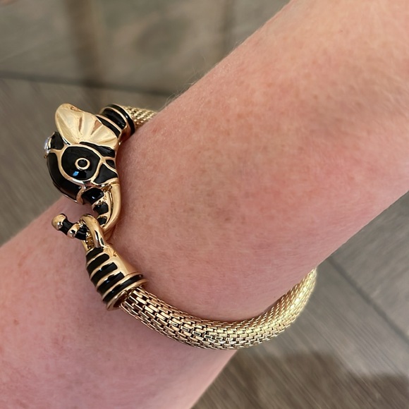 Avon Elephant Fancy Animal Stretch Bracelet 6 7/8 - Picture 8 of 14